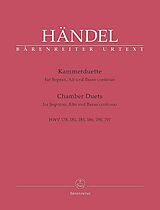 Georg Friedrich Händel Notenblätter Kammerduette