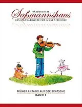 Egon Sassmannshaus Notenblätter Früher Anfang auf der Bratsche Band 1