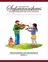 Egon Sassmannshaus Notenblätter Früher Anfang auf der Bratsche Band 3