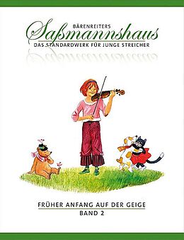 Egon Sassmannshaus Notenblätter Früher Anfang auf der Geige Band 2 - Violinschule