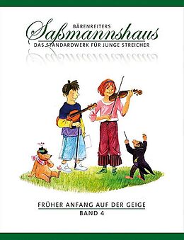 Egon Sassmannshaus Notenblätter Früher Anfang auf der Geige Band 4 - Violinschule