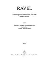 Maurice Ravel Notenblätter Pavane pour une infante défunte