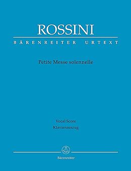 Gioacchino Rossini Notenblätter Petite Messe solennelle