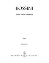 Gioacchino Rossini Notenblätter Petite Messe solennelle für Soli, gem Chor