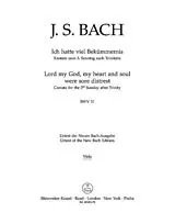 Johann Sebastian Bach Notenblätter Ich hatte viel Bekümmernis