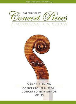 Oskar Rieding Notenblätter Concerto h-Moll op.35