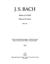 Johann Sebastian Bach Notenblätter Messe h-Moll BWV232 für Soli