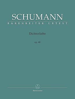 Robert Schumann Notenblätter Dichterliebe op.48
