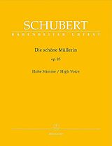 Franz Schubert Notenblätter Die schöne Müllerin op.25 D795