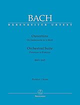 Johann Sebastian Bach Notenblätter Ouvertüre h-Moll BWV1067 für Flöte und