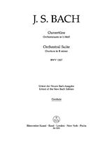 Johann Sebastian Bach Notenblätter Ouvertüre h-Moll BWV1067