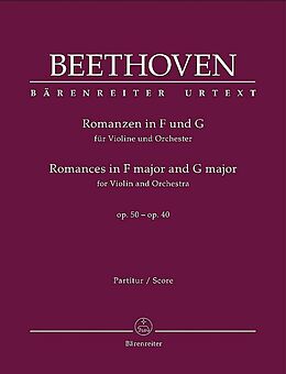 Ludwig van Beethoven Notenblätter Romanzen op.50 und op.40