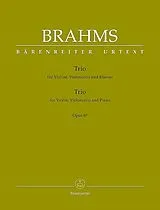 Johannes Brahms Notenblätter Trio C-Dur Nr.2 op.87