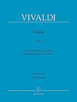 Antonio Vivaldi Notenblätter Gloria RV589