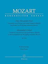 Georg Friedrich Händel Notenblätter Das Alexander-Fest (Bearbeitung KV591