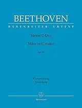Ludwig van Beethoven Notenblätter Messe C-Dur op.86