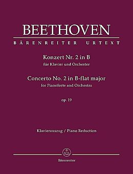 Ludwig van Beethoven Notenblätter Konzert B-Dur Nr.2 op.19 für Klavier und