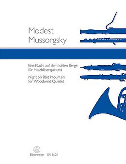 Modest Mussorgski Notenblätter Eine Nacht auf dem kahlen Berge für Flöte