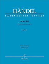 Georg Friedrich Händel Notenblätter Amadigi HWV11
