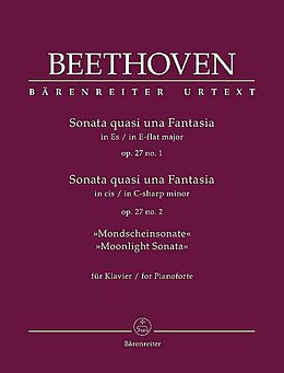 Ludwig van Beethoven Notenblätter 2 Sonaten op.27
