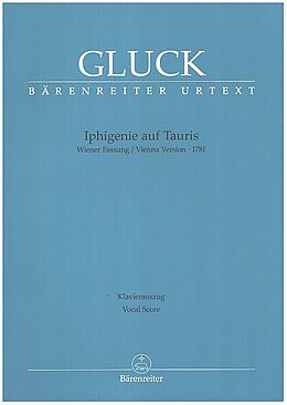 Christoph Willibald Gluck Notenblätter Iphigenie auf Tauris