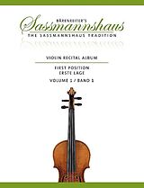  Notenblätter Violin Recital Album Band 1