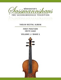  Notenblätter Violin Recital Album Band 1