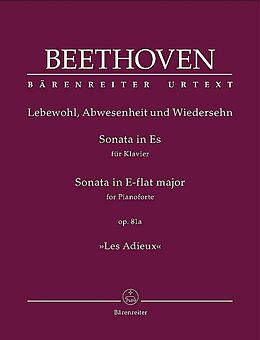 Ludwig van Beethoven Notenblätter Sonate Es-Dur op.81a