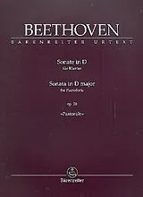 Ludwig van Beethoven Notenblätter Sonate D-Dur op.28