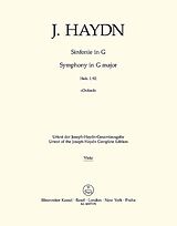 Franz Joseph Haydn Notenblätter Sinfonie G-Dur Nr.92 Hob.I-92 - Oxford