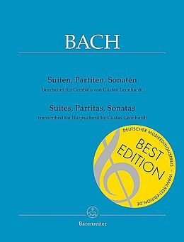 Johann Sebastian Bach Notenblätter Suiten, Partiten, Sonaten