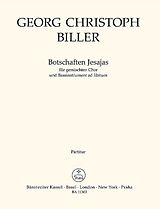 Georg Christoph Biller Notenblätter Botschaften Jesajas