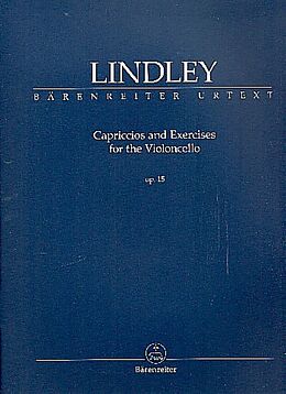 Robert Lindley Notenblätter Capriccios and Exercises op.15