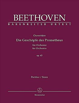 Ludwig van Beethoven Notenblätter Ouvertüre Die Geschöpfe des Prometheus op.43