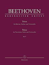 Ludwig van Beethoven Notenblätter Trios op.1