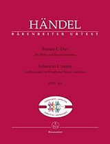 Georg Friedrich Händel Notenblätter Sonate C-Dur HWV 365