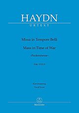 Franz Joseph Haydn Notenblätter Missa in Tempore Belli Hob. XXII-9 Paukenmesse