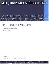 Johann (Sohn) Strauss Notenblätter Die Tauben von San Marco op.414/RV 414