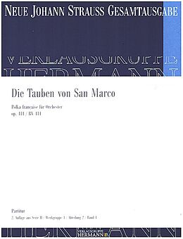 Johann (Sohn) Strauss Notenblätter Die Tauben von San Marco op.414/RV 414