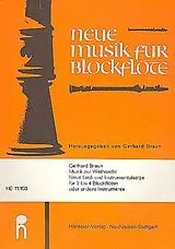  Notenblätter Neue Musik für die Blockflöte