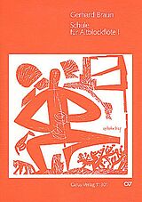 Gerhard Braun Notenblätter Schule für Altblockflöte Band 1