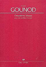 Charles Francois Gounod Notenblätter Messe Nr.2 pour les sociétés chorales
