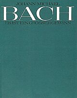 Johann Michael Bach Notenblätter Es ist ein grosser Gewinn Geistliches