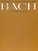 Wilhelm Friedrich Ernst Bach Notenblätter Vater unser für Tenor, Bass