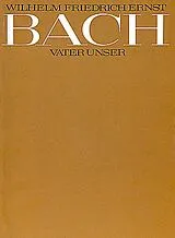 Wilhelm Friedrich Ernst Bach Notenblätter Vater unser für Tenor, Bass