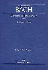 Johann Sebastian Bach Notenblätter Christ lag in Todesbanden