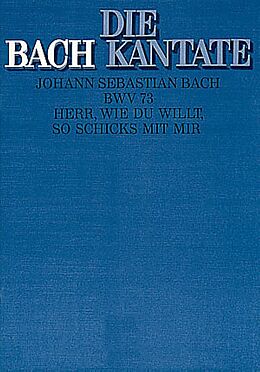 Johann Sebastian Bach Notenblätter Herr wie du willt