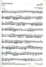 Johann Sebastian Bach Notenblätter Ich habe genung (c-Moll mit Bass (Mezzosopran))
