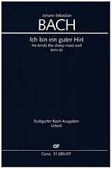 Johann Sebastian Bach Notenblätter Ich bin ein guter Hirt