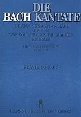 Johann Sebastian Bach Notenblätter Was soll ich aus dir machen, Ephraim